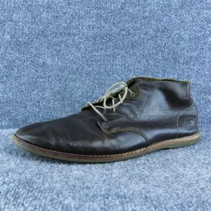 Timberland Men Sneaker Shoes Brown Leather Lace‎ Up Size 10 Medium
